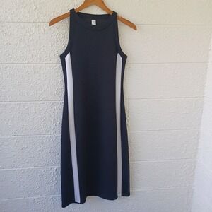 SPANX | Dresses | Spanx Jersey Scoop Neck Tank Midi Dress In Dark Pine |  Poshmark